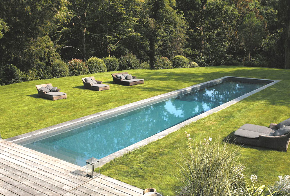 Una piscina para nadar